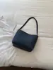 Bolsa de mão de couro de alta qualidade com franjas, bolsa de ombro transversal, bolsa de balde, bolsa de ombro única versátil, bolsa de axila retrô da moda