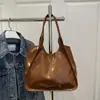 Bolso cruzado, Bolso de moda extranjera para mujer, Bolso de hombro de gran capacidad, Bolso para ir al trabajo y de compras, Bolso de axila, Bolso tote