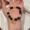 Pulsera Nueva de Abalorios de Incienso Estilo Chino, Píldora Muscular, Joyería Bodhi de Jade Púrpura, Pulsera Natural de Cuarzo Rosa y Amatista, Pulsera de Salud