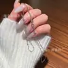 Venta al por mayor del fabricante Transmisión en vivo Popular Douyin Collar de cuentas redondas de plata S925 para coche Modelo de mujer Moderno Versátil Fresco y Exquisito