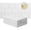 Painel Acústico de Fibra de Poliéster Retangular Transfronteiriço Absorvente de Som para Quarto, Sala de Estar, Sala de Piano, Sala de KTV, Jardim de Infância, Painel de Parede Acústico Autoadesivo