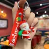 Novo Pingente Chaveiro Papai Noel, Árvore de Natal, Boneco de Neve, Decoração de Carro, Presente Criativo para Crianças, Itens para Feira