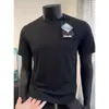 Nueva Camiseta de Verano de Manga Corta para Hombre 2026, Camiseta Deportiva de Exterior de Manga Corta de Seda Helada de Verano de Secado Rápido para Hombre