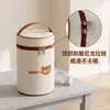 Bolsa isotérmica de papel de aluminio engrosado para almacenamiento de alimentos para bebés, con tejido impermeable y resistente al desgaste, cierre de cremallera, asa de transporte y correa para colgar en un cochecito.
