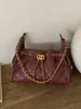 Envío transfronterizo de bolso cruzado de moda simple para mujer, acolchado elegante de alta gama, gran capacidad, con cadena para el hombro y para llevar debajo del brazo