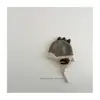 Gorro de Invierno Súper Lindo de Dibujos Animados de Dinosaurio con Protección para los Oídos para Niños y Niñas Gorro de Lana Tejido con Cordones para Mantener Caliente y Proteger del Viento