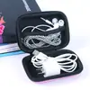 Cartera rectangular con cremallera para monedas, Bolsita para cable de datos y audífonos, Llavero, Billetera para monedas, Bolsa pequeña para guardar cambio