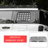 Adecuado para BJ40 City Hunter Edition Special D-Pilar Ventana Lateral Tira de Recorte Ennegrecida Pegatina Decorativa Ennegrecimiento de Carrocería Samurai Negro