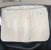 Cortina Lateral Parasol para Coche Protección Solar para Bebé y Aislamiento Térmico Cortina Bloqueadora de Sol Parasol para Coche de Dibujos Animados Lindo