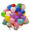 Balões de Látex Coloridos em Formato de Coração Flutuando no Ar para Decoração de Festa de Aniversário Infantil, Adereços para Criação de Cenário de Atmosfera de Noivado