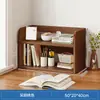 Estantería de escritorio, Estante de almacenamiento de escritorio, Organizador de escritorio de oficina, Escritorio para estudiante de dormitorio, Librería simple multicapa, Doble capa