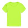 Camiseta de cuello redondo para niños de secado rápido Personalizada Campamento de verano Jardín de niños Publicidad Camisa cultural Ropa de trabajo en grupo Logotipo estampado