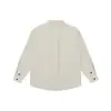 Roupas Vintage Yidao 2026 Outono Nova Camisa Retro Chinesa com Gola Alta Estilo Old Money Masculino Camisa Casual Solta