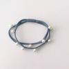 Tocado Versátil, Diadema de Perlas de Color Sólido Simple, Banda Elástica de Goma, Dulces Accesorios para el Cabello para Mujeres Adultas