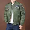 2026 Nueva Chaqueta Piloto Ma1 para Hombre Holgada Primavera y Otoño Tendencia Bordada Uniforme de Béisbol Chaqueta de Trabajo Marca de Moda