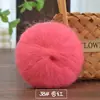Suéter cachecol casaco de lã mohair tricotado à mão bola de lã suéter de bebê xale lã fina