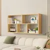 Prateleira de Vinho de Madeira Maciça Estante de Livros de Parede para Casa Armário Prateleira de Armazenamento Multicamadas de Parede Rack de Exibição para Cozinha Sala de Jantar Oferta Especial