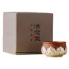 Taza de Té Pequeña de Arcilla Roja Arena Púrpura Plateada Hecha en Fábrica, Taza Maestra de Cerámica, Taza Personal para Cata de Té, Juego de Té Kung Fu, Taza Luohan