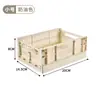 Cesta dobrável criativa, Cesto de armazenamento de brinquedos, Caixa de armazenamento de roupas, Montada no carro, Macaron, Portátil, Dobrável para mesa, Cesta dobrável
