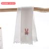 Pantalones cortos para niñas pantalones de fondo finos oreja de madera verano niños a prueba de mosquitos ropa exterior de malla estilo coreano corbata de lazo conejo