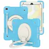 Capa Protetora para iPad Silicone Anti-Queda 9ª Geração 10.2 polegadas Capa para Tablet Apple Bolsa Infantil Suporte Horizontal e Vertical Colorida