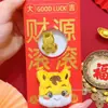 Oro Puro 999, Hazte Rico al Instante, Pegatina de Teléfono de Oro, Riqueza Fluyendo, Sobre Rojo Creativo, Regalo de Año Nuevo, Atrae Riqueza y Buena Fortuna