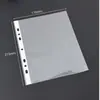 Álbum de Fotos A5 Portatarjetas Páginas Interiores de PP Bolsas para Documentos Bolsas con Tira Blanca Proveedores de Recargas de Datos Venta al por Mayor Personalizada