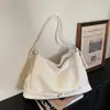 Bolsa Grande de Grande Capacidade Estilo Descontraído Nova 2026 Bolsa de Ombro Feminina para o Dia a Dia Bolsa para Estudante Universitário Bolsa Tote Simples