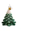 Velas para árvore de Natal, conjuntos de presentes de velas de pinheiro no atacado, velas perfumadas artesanais criativas, presentes de Natal festivos da moda, atacado