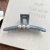Pin de Perla Coreano Pin de Tiburón Temperamento de Gama Alta para Mujer Pin Versátil para el Cabello Accesorios para el Cabello Tocados para Mujer Venta al por Mayor