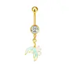 Gabe Moda Transfronteriza Europea y Americana Chica Estilo Moderno Diseño de Animal Luna Piercing para Ombligo Joyería