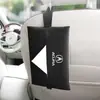 Para Acura RDX/CDX/MDX/TLX/NSX/ILX/RDX/RLX caja de pañuelos para coche tipo colgante bolsa de papel