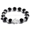 Pulseira de Prata Esterlina 999 Ágata Pedra Olho de Gato Contas de Cristal Rosa Exquisite Pulseira de Casal de Luxo Presente
