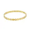 Pulsera Geométrica de Zirconia de Acero de Titanio de Moda Europea y Americana Transfronteriza para Mujer, Pulsera Abierta de Lujo Ligero de Gama Alta de Nicho de Moda Que No Se Desvanece
