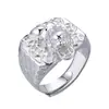 El Anillo de Pixiu de Moneda de Cobre de Moda de Kalemei Tiene un Significado Auspicioso y de Tesoro, Anillo Ancho de Pixiu para Hombre, Anillo Abierto
