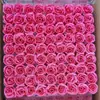 Flor de jabón de rosa Material de embalaje para regalo del Día de San Valentín Flor de jabón hecha a mano DIY sin base Cabeza de flor de jabón Venta al por mayor