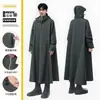 Capa de Chuva para Usuários de Patinete Elétrico, Individual, Integrada, Corpo Inteiro, Espessada, À Prova de Tempestade, Dedicada para Usuários