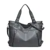 Bolsa de Mão para Comércio Exterior Feminina 2026 Nova Moda Europeia e Americana Grande Capacidade Textura de Couro Macio Bolsa Transversal de Ombro Bolsa para Mãe