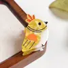 Lindo Clip para el Cabello de Acetato con Dibujo de Pájaro Mini Accesorio para el Cabello Infantil Pasador Versátil para Niñas