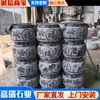 Estilo Chinês Coluna Pedra Templo Coluna Pedra Antiga Jardim Edifício Antigo Coluna Pedra de Fundação pedra azul sólida topo de coluna Pedra forte resistência à compressão