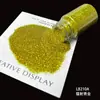 Brillo láser flash de 0.2 mm DIY hecho a mano cáñamo fluido pegamento de cristal pintura polvo de brillo láser colorido lentejuelas