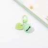 Llavero de Campana de Corazón diy Cadena para Funda de Teléfono Móvil Cubierta Protectora para airpods Funda para Auriculares Accesorios Colgantes para Bolsos de Amor