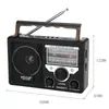 Radio Portátil Multibanda de Venta Caliente Transfronteriza para Personas Mayores Retro Altavoz Bluetooth de Tarjeta Fm Semiconductor