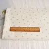 Tela Jacquard de Algodón Puro a Cuadros con Pequeños Patrones Florales de Dibujos Animados Japoneses y Coreanos para Ropa Infantil, Cortinas, Vestidos y Materiales de Bricolaje