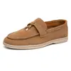 Mocasines Retro Estilo Británico Tallas Grandes Transfronterizos Estilo Old Money para Hombre Slip-on Hombre Perezoso Zapatos Casuales para Viajar al Trabajo Conducir Hombres