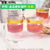 Taza de Pudín Gelatina Postre Mesa Desechable Plástico Transparente Cuadrada Mini Taza Mousse con Tapa Grado Alimenticio