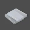 Caja Plástica Transparente PP Pequeña y Plana para Joyería, Cuentas, Accesorios, Herramientas de Ferretería, Juguetes y Empaque de Arte con Cuentas