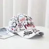 Gorra de Béisbol de Verano con Graffiti para Hombre, Gorra Hip-Hop Estampada Estilo Urbano Juvenil, Gorra Versátil Casual para Sombrear el Sol para Mujer