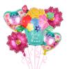 Balão de alumínio para o Dia das Mães transfronteiriço Tema Dia das Mães avental de amor Coroa Balão de decoração para festa de feriado atacado