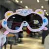 Gafas Brillantes para Niños y Niñas Oso Pequeño Gafas de Sol para Fotografía de Bebés Gafas para Espectáculos Infantiles Gafas de Oso de Dibujos Animados Lindas